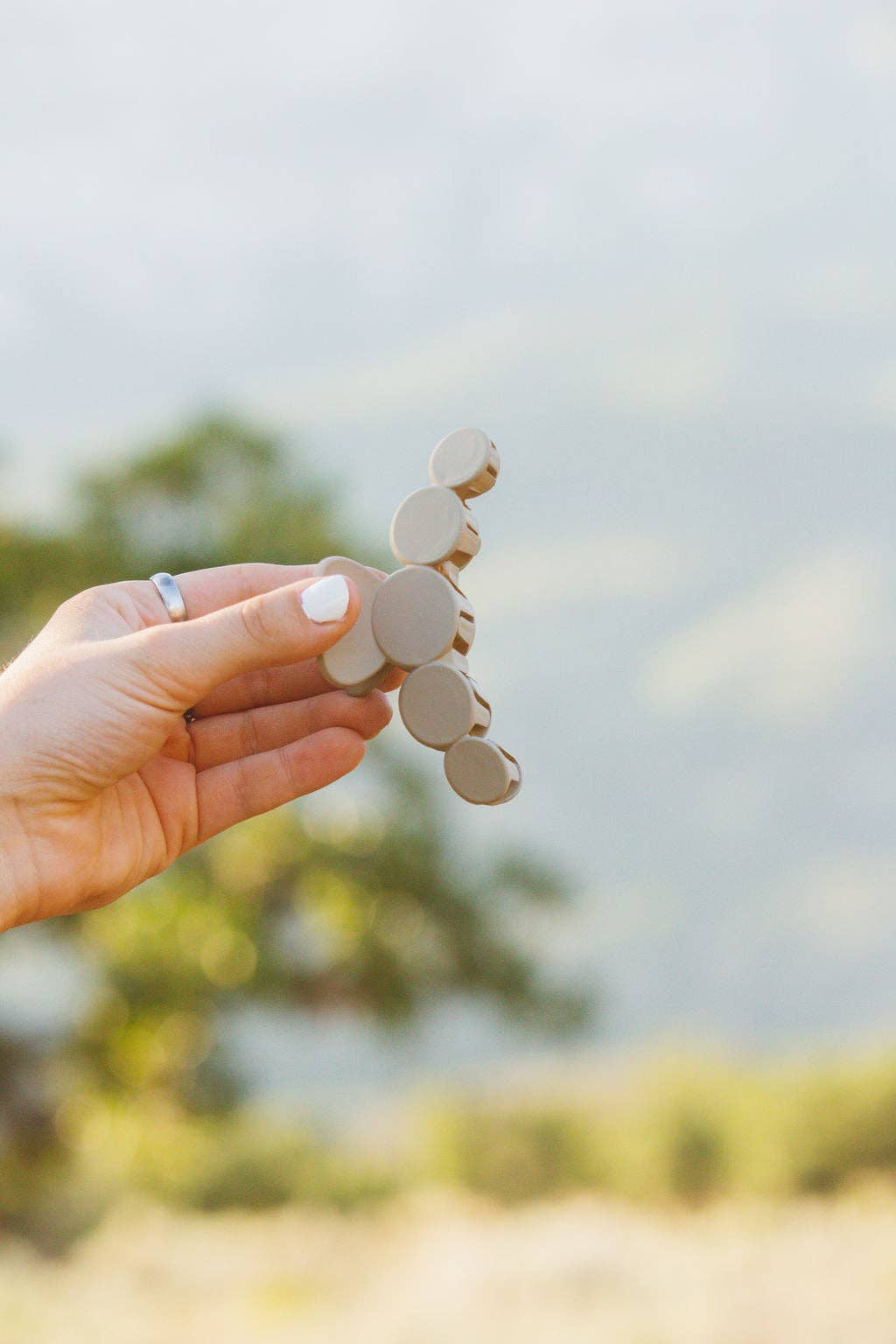 Circles Claw Clip