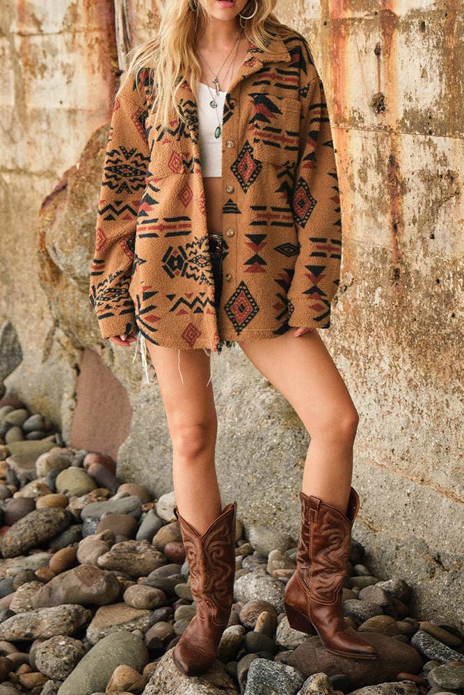 Aztec Fleece Jacket