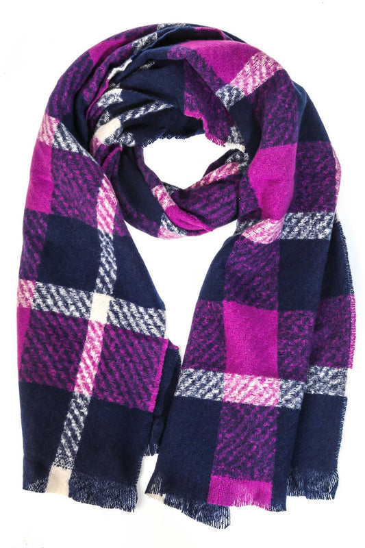 Plaid Stripe Scarf