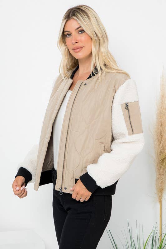 Quilted Bomber