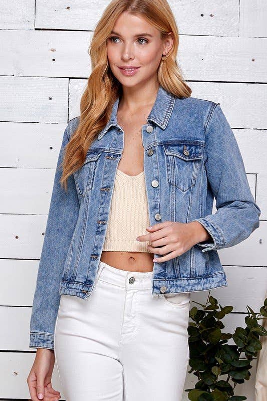 TRUCKER DENIM JACKET