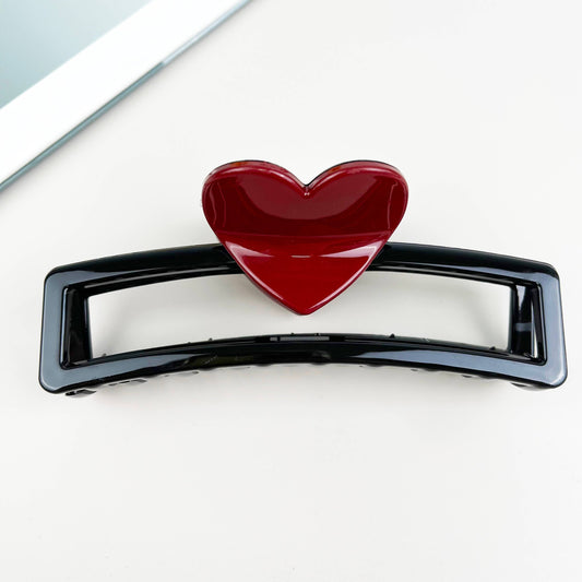 Heart Claw Clip