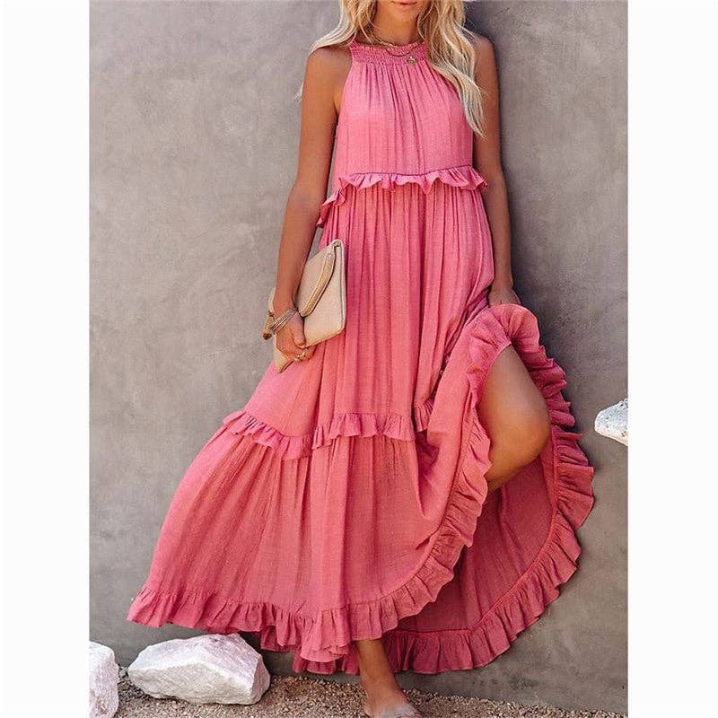 Beach Ruffle Dress