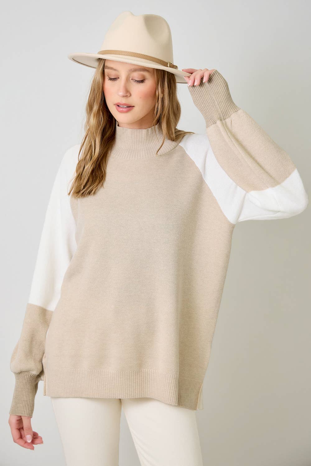Mock Neck Sweater