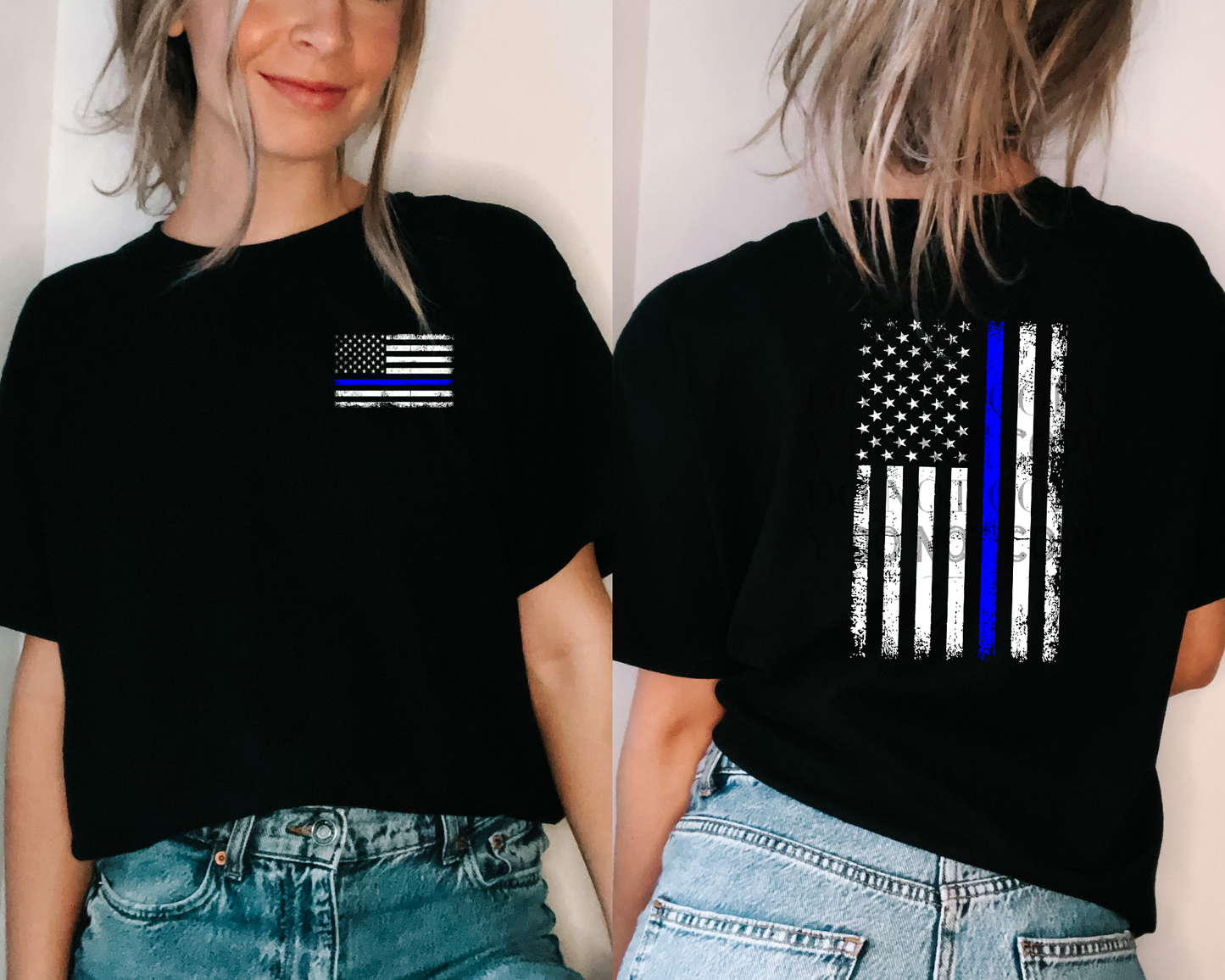 Law Enforcement - Blue Line Flag