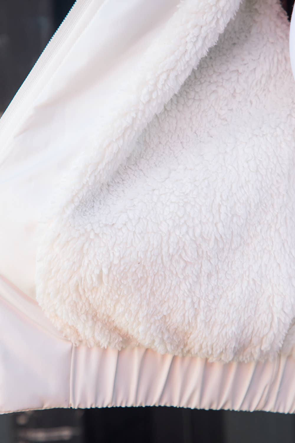 Windbreaker With Soft Sherpa Liner
