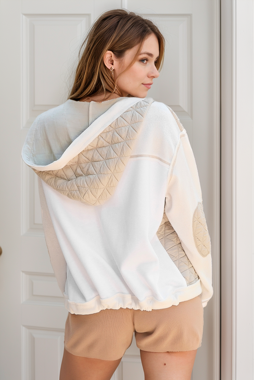 Quilted Hooded Jacket