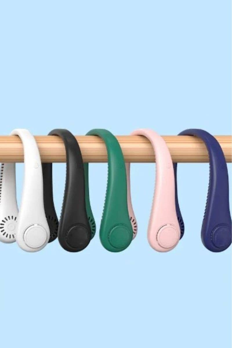 Portable Hands Free Bladeless Neck Fan