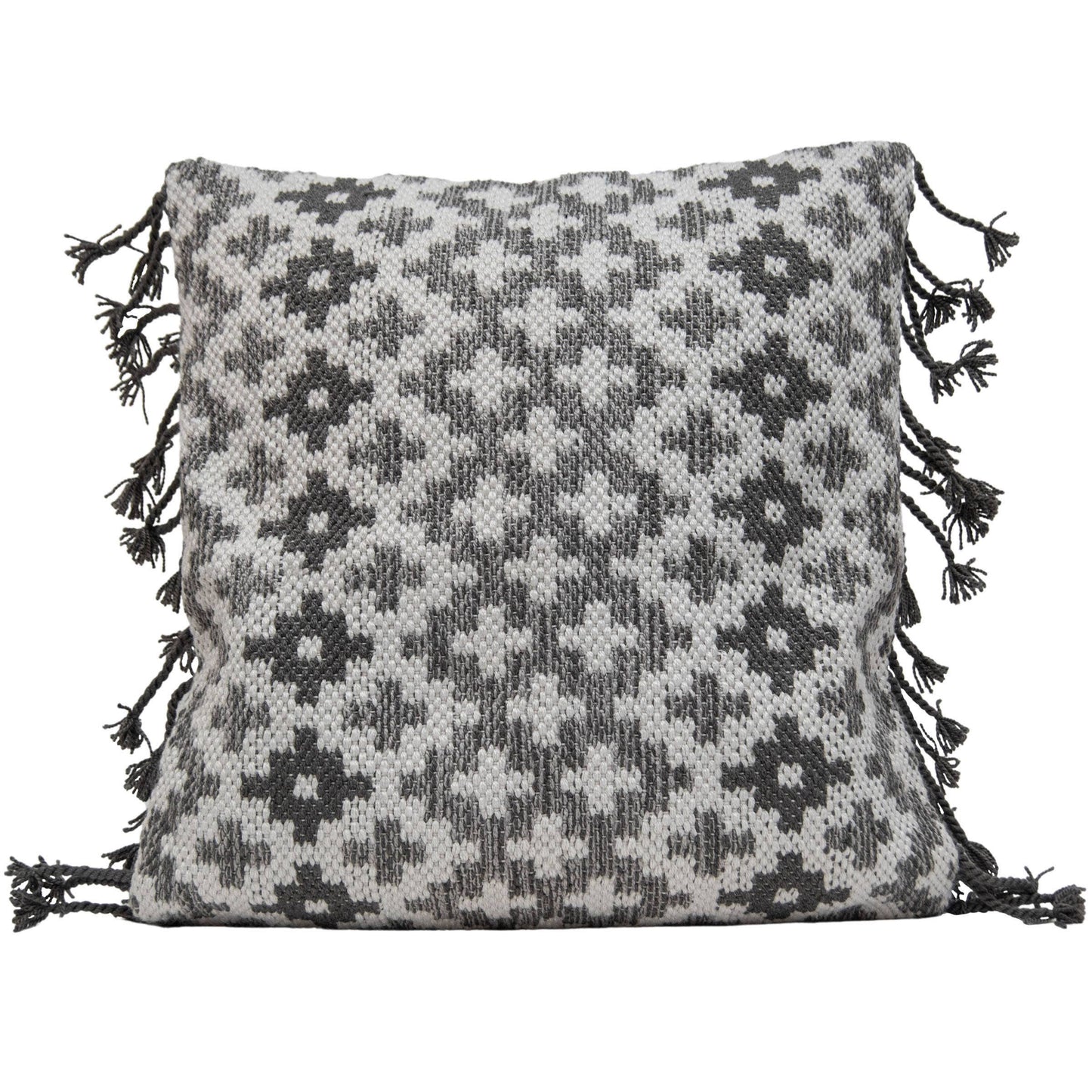 Pillow: 24" X 24" Gray, Indoor & Outdoor