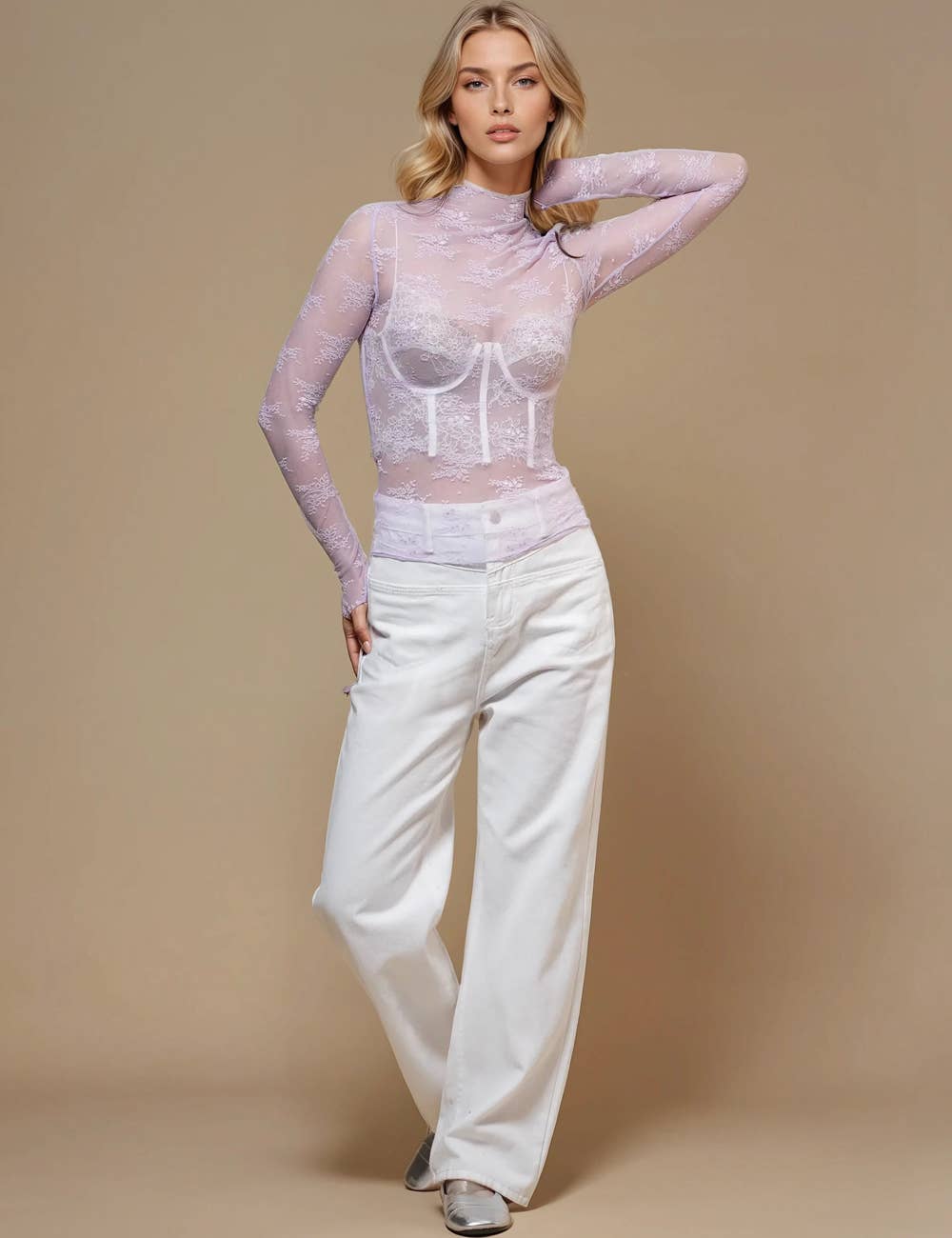 Floral Lace Shirt