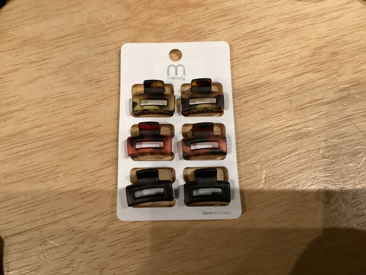 Mini Claw clip pack