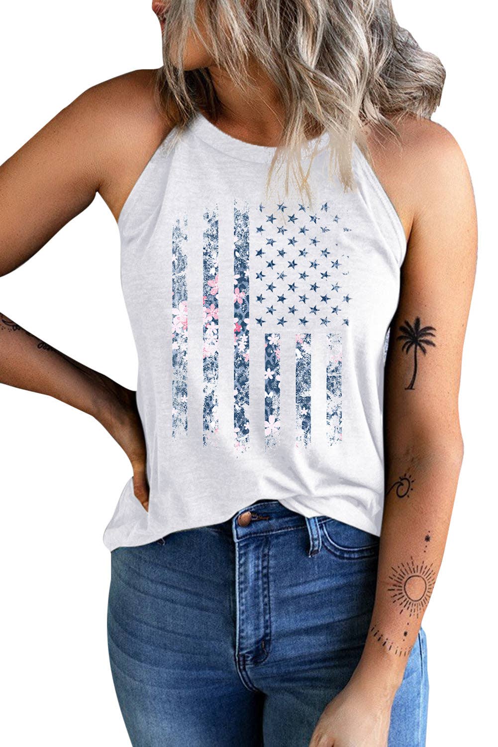 American Flag Tank