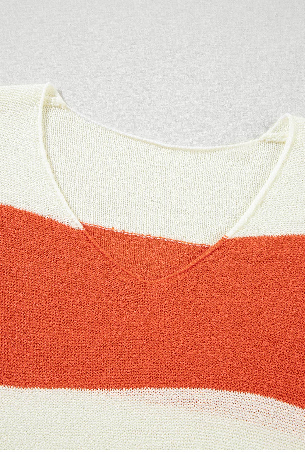 Stripe Drop Shoulder Sweater