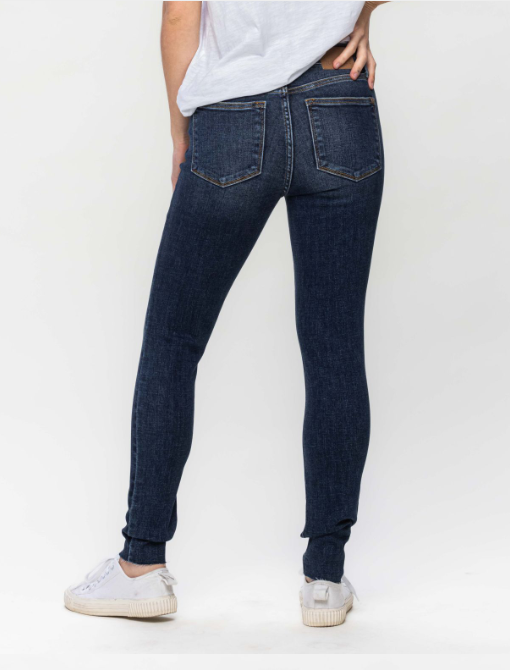 Judy Blue Vintage Raw Hem Skinny Jean