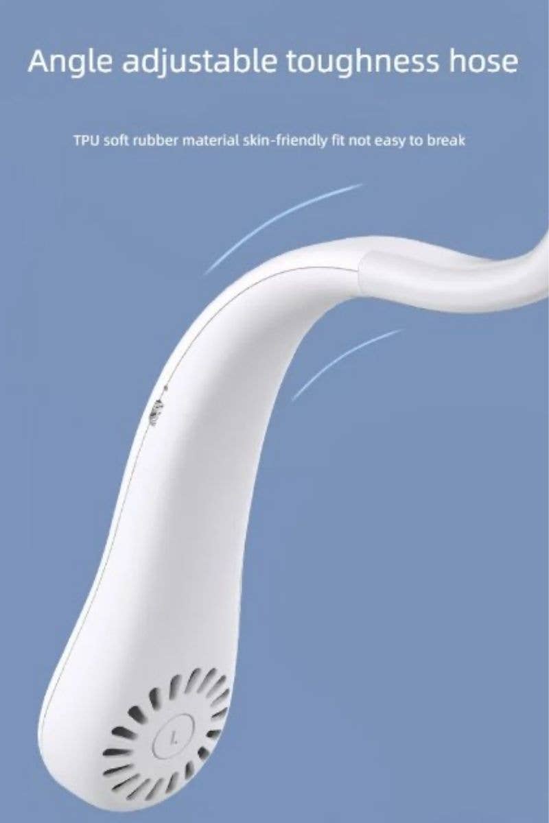 Portable Hands Free Bladeless Neck Fan