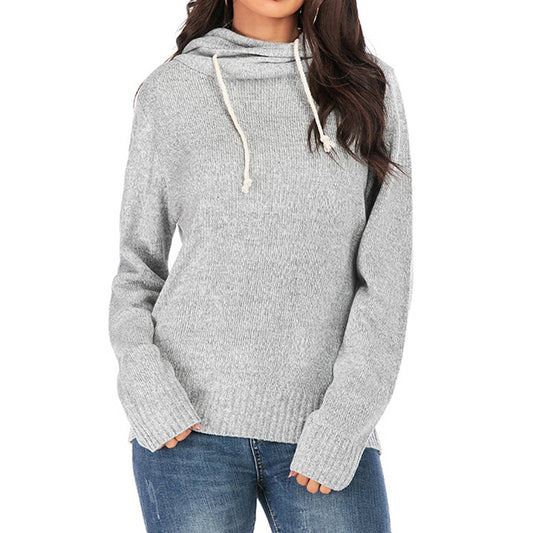 PILE COLLAR HOODIE