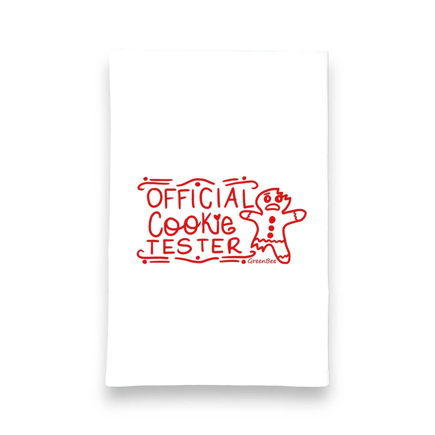 Tea Towel:  Official Cookie Tester