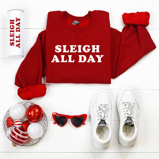 Sleigh All Day Crewneck