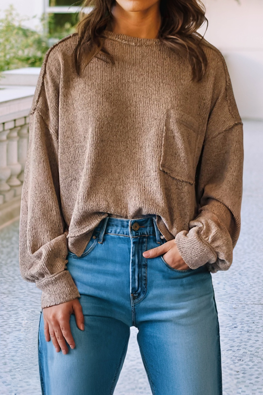 Pocket Pullover Sweater