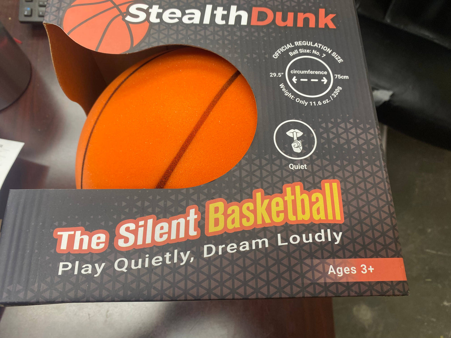 StealthDunk: The Silent Basketball