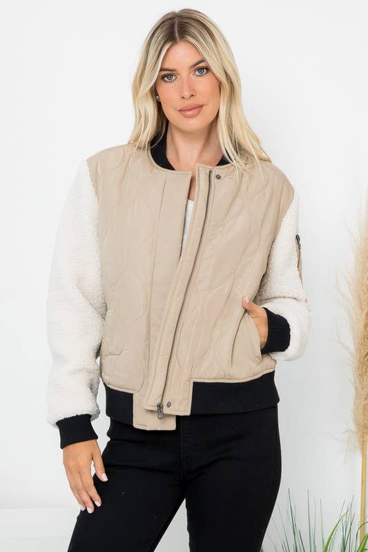 Quilted Bomber
