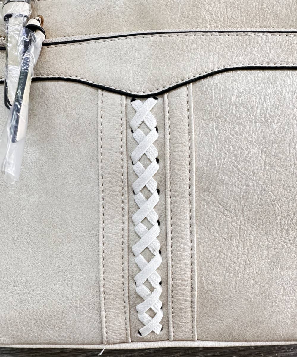 SOLID CROSSBODY HANDBAG PURSE