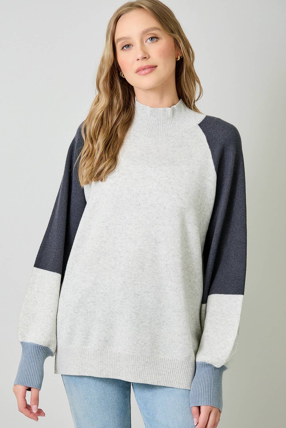 Mock Neck Sweater
