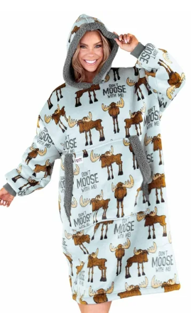 Lazy One-Blanket Hoodie