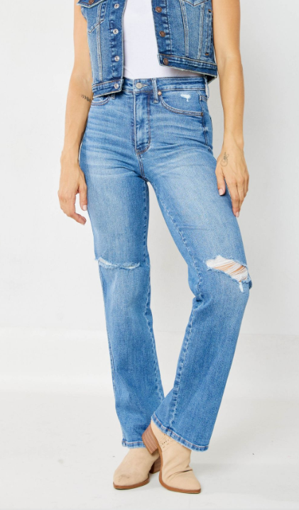 Judy Blue High Rise Straight Leg