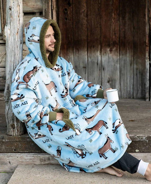 Lazy One-Blanket Hoodie