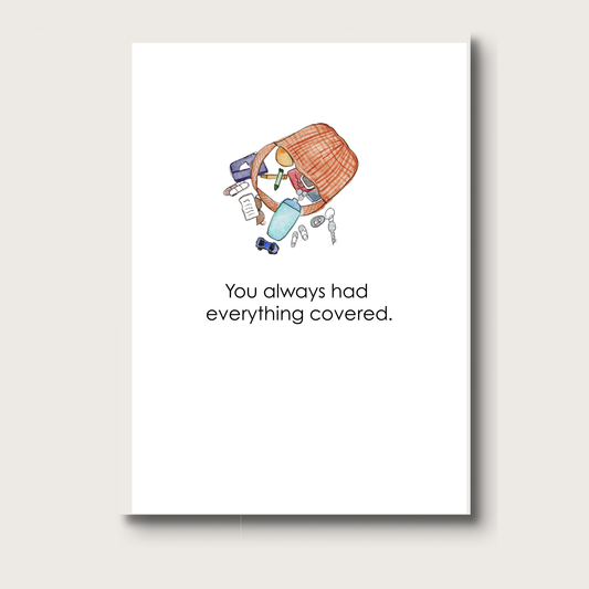 AligN Card: Mom Purse Mother's Day Greeting Card