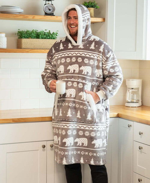 Lazy One-Blanket Hoodie