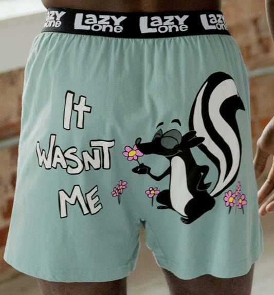 Lazy One It Wasn't Me Boxers
