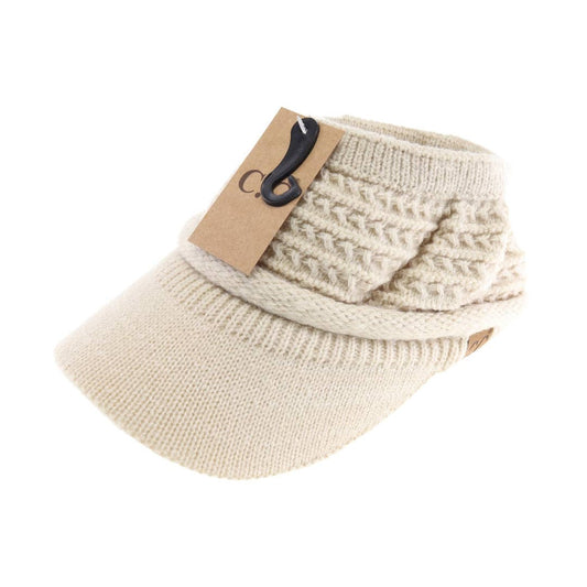 Knit Visor C.C Cap