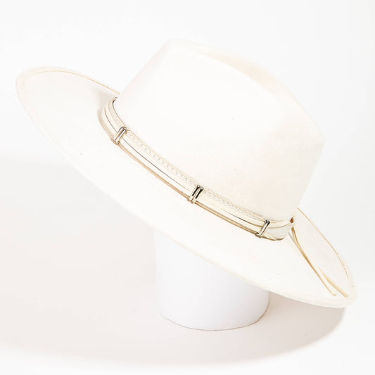 Wide Brim Fedora Hat