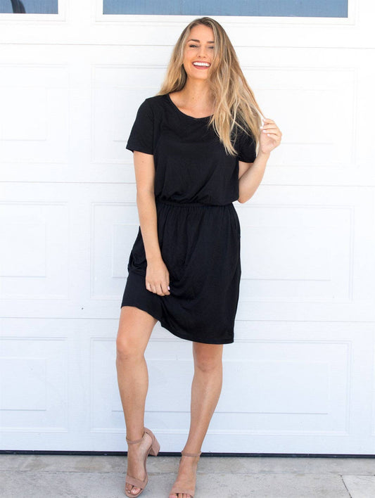 Cinched Waist Dress