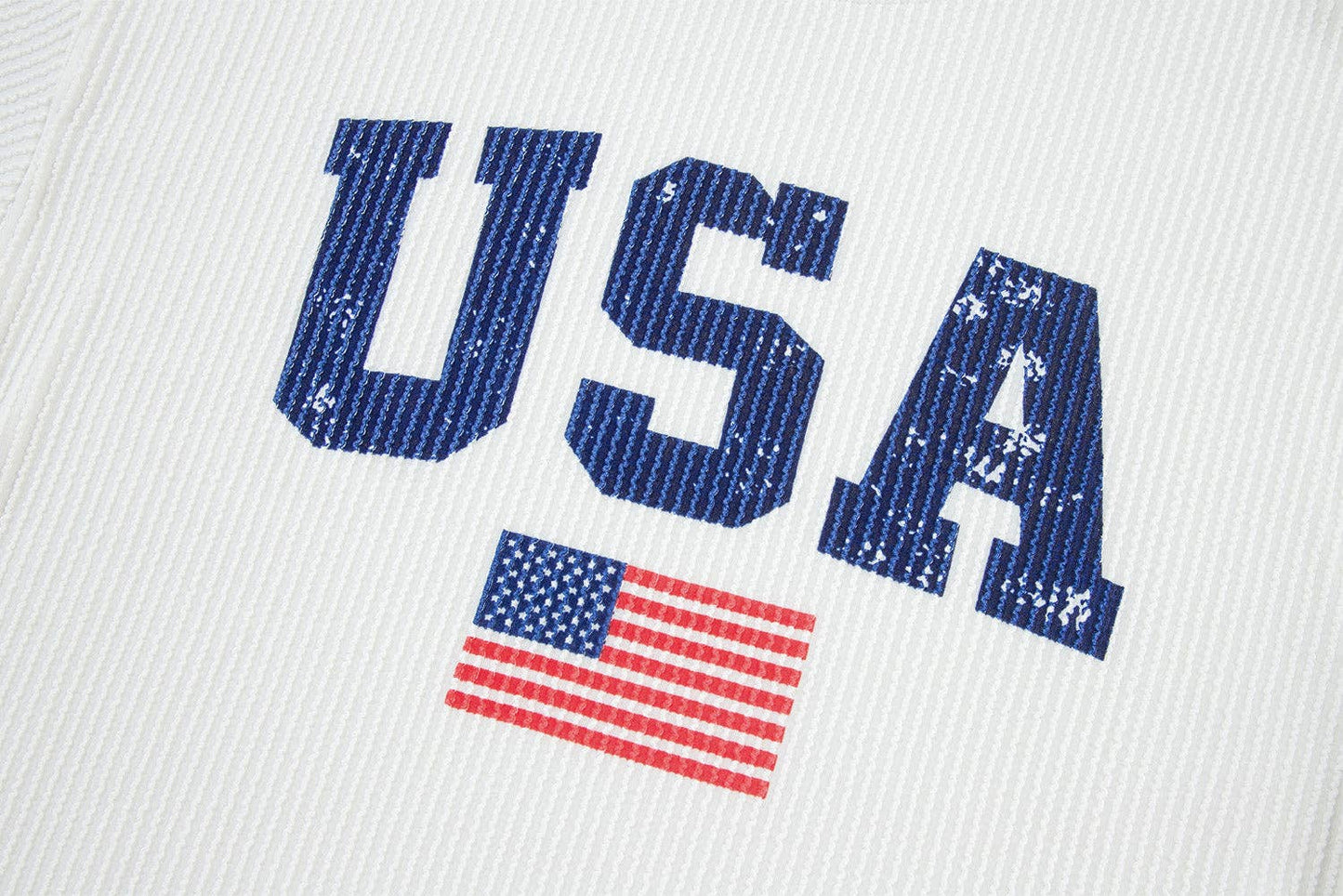 USA Flag Sweatshirt