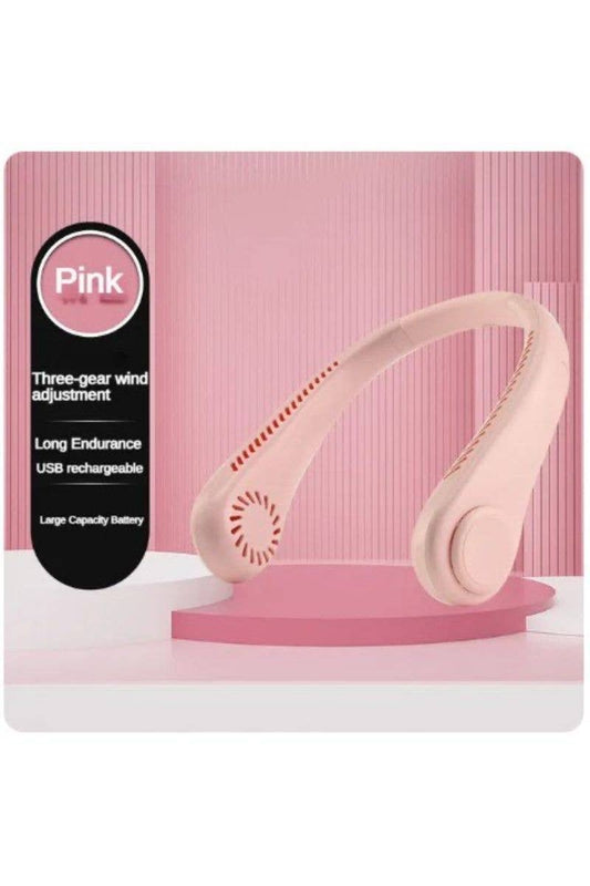 Portable Hands Free Bladeless Neck Fan