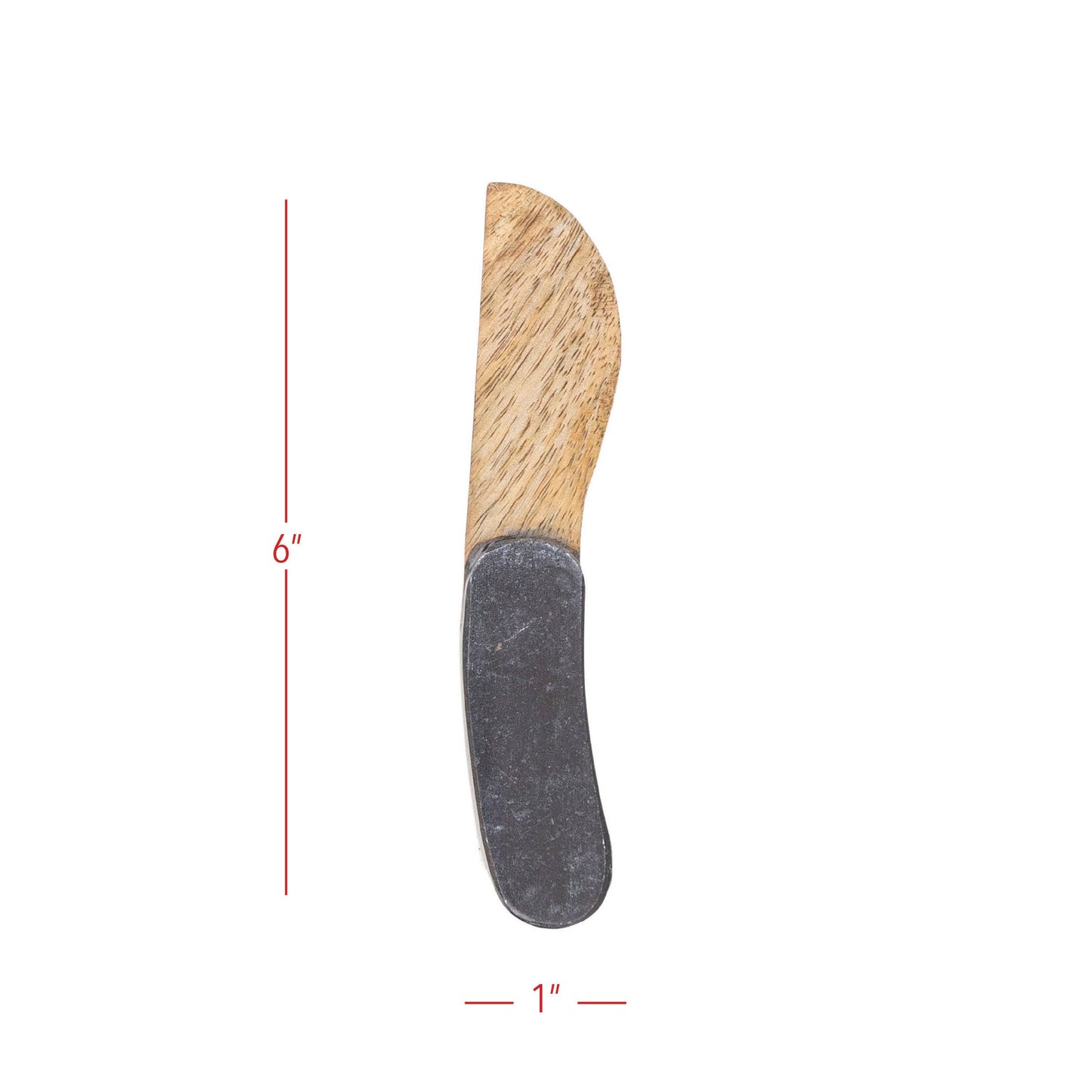 Wood Blade Charcuterie Spreader