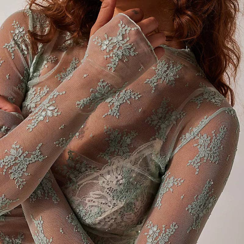 Floral Lace Shirt