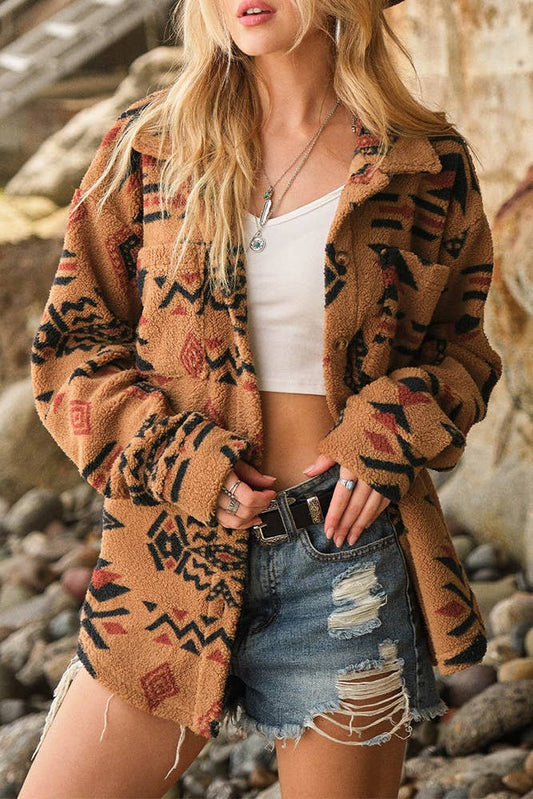 Aztec Fleece Jacket