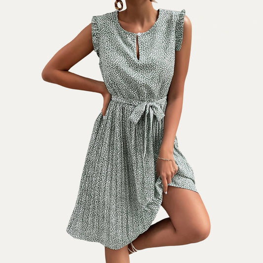 Gracefully Sage Midi Dress