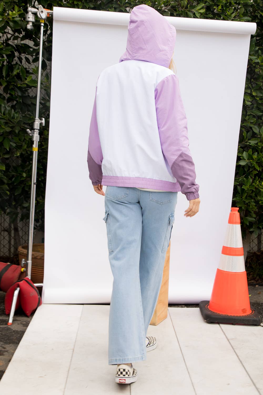 Color Block Windbreaker