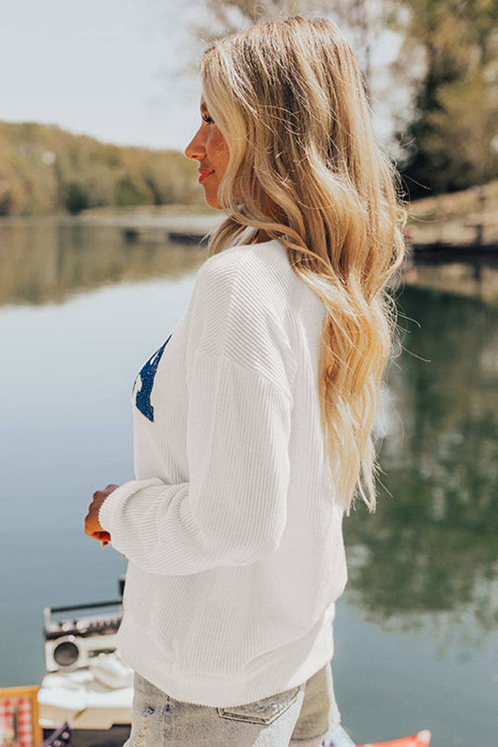 USA Flag Sweatshirt