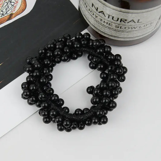 Beaded Scrunchie