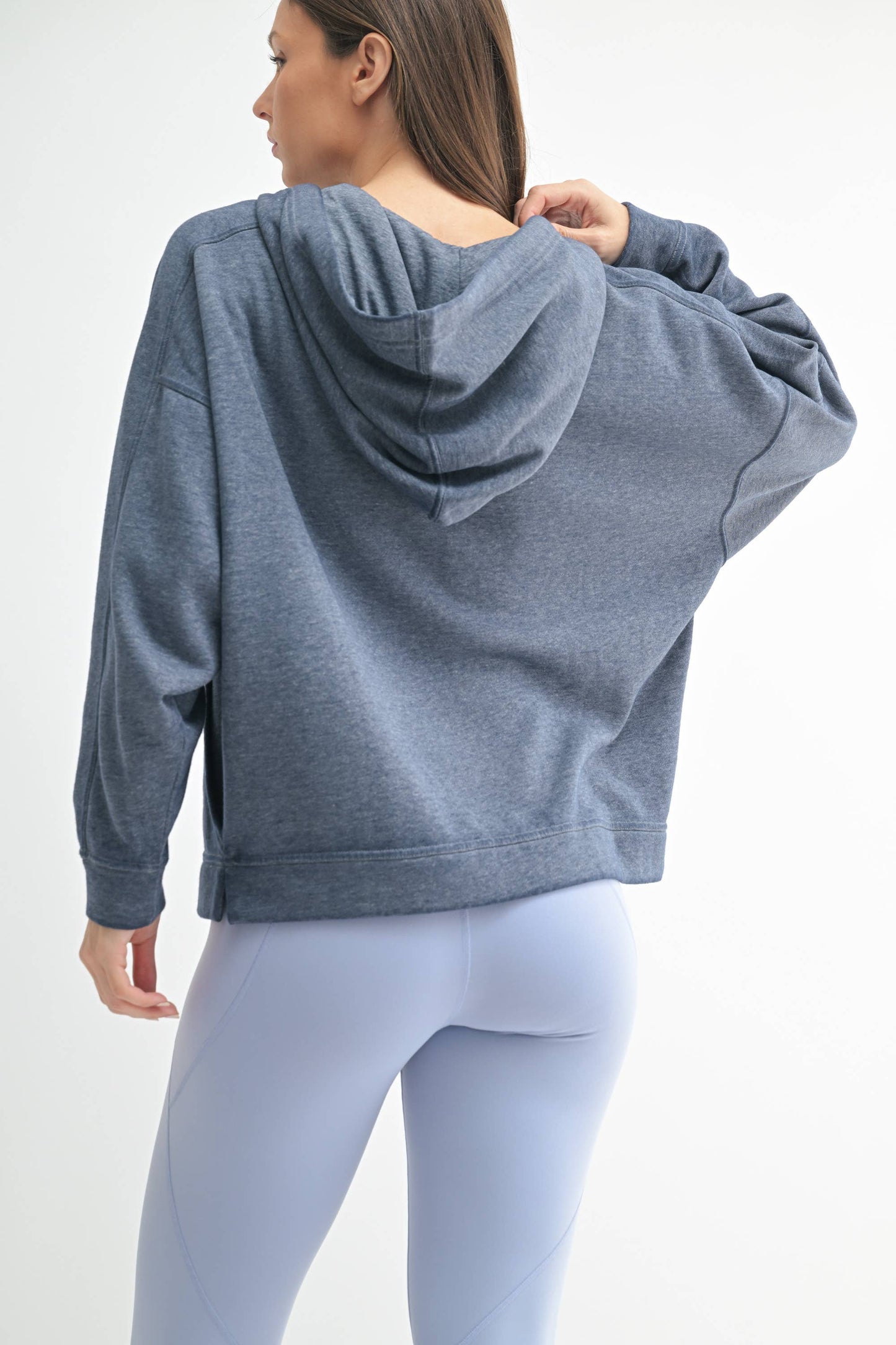 Fleece Snap Hoodie
