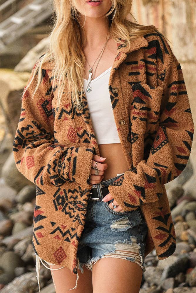 Aztec Fleece Jacket