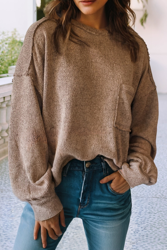 Pocket Pullover Sweater