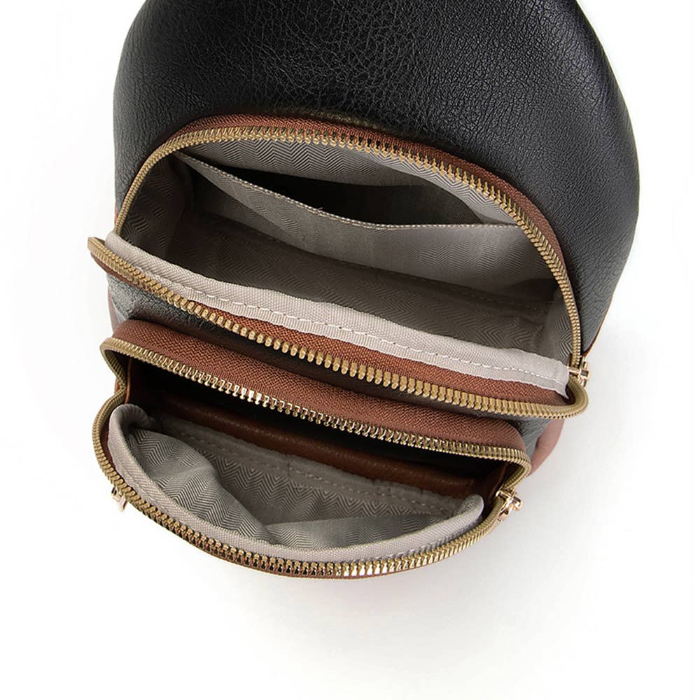 Multi Layered Shoulder Bag
