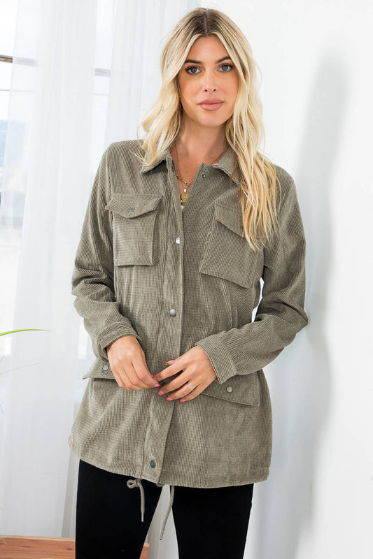 Waffle Cargo Jacket